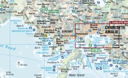 Borch Map Virgin Islands U.S. & British