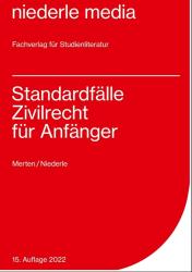 Jan Niederle: Standardfälle Zivilrecht für Anfänger - 2022 - Taschenbuch