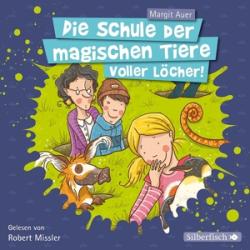 Margit Auer: Die Schule der magischen Tiere 2: Voller Löcher!, 2 Audio-CD - CD