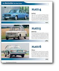 Buchcover mit dem Titel 'Die Lieblingsautos der Deutschen'. Im Vordergrund ein grauer Volkswagen Käfer, im Hintergrund verschiedene andere Autos.