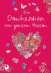 Ein Dankeschön von ganzem Herzen - geheftet