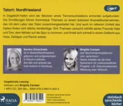 Sandra Dünschede: Friesengift, 1 Audio-CD, MP3 - CD