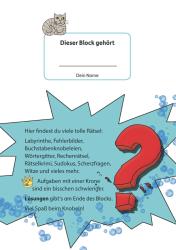 Agnes Spiecker: Rätselblock ab 9 Jahre - Band 1. Bd.1 - Taschenbuch