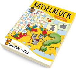 Agnes Spiecker: Rätselblock ab 4 Jahre - Band 1 - Taschenbuch