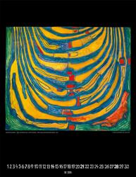 Hundertwasser Art Calendar 2025