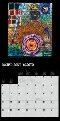 Hundertwasser Broschürenkalender Art 2025