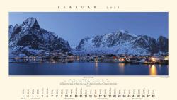 Panorama Norwegen 2025 Wandkalender