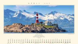 Panorama Norwegen 2025 Wandkalender