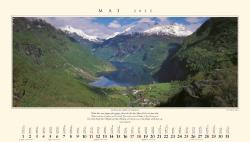 Panorama Norwegen 2025 Wandkalender