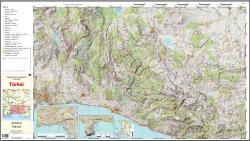 Jens Uwe Mollenhauer: Antalya - Alanya - Topographische Reisekarte 1:250.000 Türkei (Blatt 8)