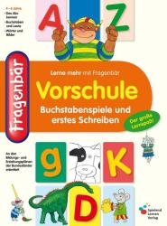 Fragenbär: Vorschule - Buchstabenspiele und erstes Schreiben 