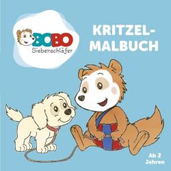 JEP-Animation: Bobo Siebenschläfer Kritzel-Malbuch - Taschenbuch