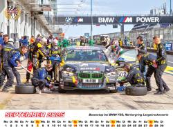 Frank Pommer: BMW im Rennsport Kalender 2025