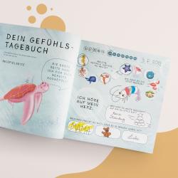 Franziska Schulz: Mein erstes Tagebuch - Lou im Meer voller kunterbunter Gefühle - Taschenbuch