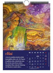 Pavlina Klemm: PAVLINA KLEMM´S PLEJADENKALENDER 2025. Enthält zu Motiven von Josephine Wall u.a. Durchsagen der Plejader für jeden Monat sowie ein Extrablatt mit Grußbotschaft und Einleitung (DinA3)