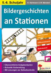 Waldemar Mandzel: Bildergeschichten an Stationen, 5.-6. Schuljahr - Taschenbuch