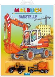 Malbuch Baustelle - Taschenbuch