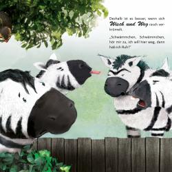 Sabine Hönnige: Das Zebra Wisch und Weg - Taschenbuch