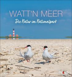 Watt´n Meer Postkartenkalender 2025 - Die Natur im Nationalpark