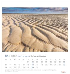 Watt´n Meer Postkartenkalender 2025 - Die Natur im Nationalpark