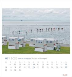 Watt´n Meer Postkartenkalender 2025 - Die Natur im Nationalpark