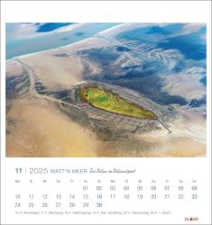 Watt´n Meer Postkartenkalender 2025 - Die Natur im Nationalpark