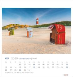 Ostfriesland Postkartenkalender 2025 - einfach schön