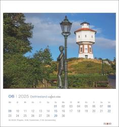 Ostfriesland Postkartenkalender 2025 - einfach schön