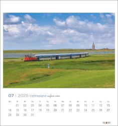 Ostfriesland Postkartenkalender 2025 - einfach schön