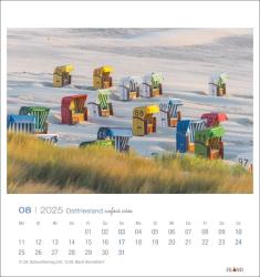 Ostfriesland Postkartenkalender 2025 - einfach schön