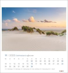 Ostfriesland Postkartenkalender 2025 - einfach schön