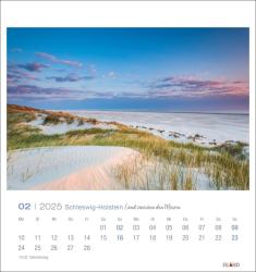 Schleswig-Holstein Postkartenkalender 2025 - Land zwischen den Meeren