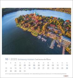 Schleswig-Holstein Postkartenkalender 2025 - Land zwischen den Meeren