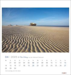 St. Peter-Ording und die Halbinsel Eiderstedt Postkartenkalender 2025 - und die Halbinsel Eiderstedt