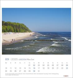 Usedom Postkartenkalender 2025 - Meine Insel