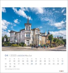 Usedom Postkartenkalender 2025 - Meine Insel