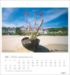 Usedom Postkartenkalender 2025 - Meine Insel