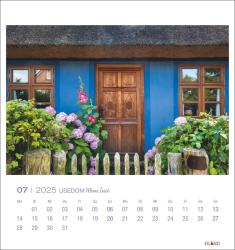 Usedom Postkartenkalender 2025 - Meine Insel