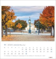 Usedom Postkartenkalender 2025 - Meine Insel