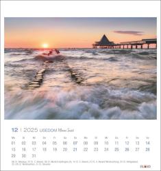 Usedom Postkartenkalender 2025 - Meine Insel