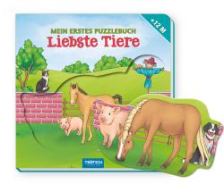 Trötsch Verlag GmbH & Co. KG: Trötsch Pappenbuch Mein erstes Puzzlebuch Liebste Tiere