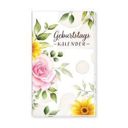 Trötsch Taschenkalender Geburtstagskalender Blumen