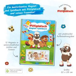 Trötsch Unser Sandmännchen Magnet-Spielbuch Pittiplatsch Pappenbuch mit Magneten - gebunden