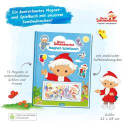 Trötsch Unser Sandmännchen Magnet-Spielbuch Pappenbuch mit Magneten - gebunden