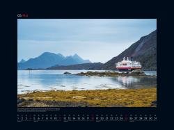 Hurtigruten - KUNTH Wandkalender 2025