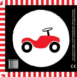 Agnieszka Sawczyn: Baby Cars: Kontrastbuch für Babys mit Öffnungen · kontrastreiche Bilder angepasst an Babyaugen · Schwarz Weiß Rot Buch für Neugeborene · Mein erstes Bilderbuch · Montessori Buch