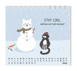 Mini-Kalender 2025 Have a purrrfect time!