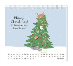 Mini-Kalender 2025 Have a purrrfect time!