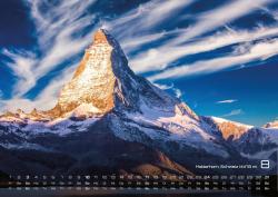 Die Alpen - dem Himmel so nah - 2025 - Kalender DIN A2