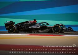 Formel 1 - Grand Prix - 2025 - F1 Kalender DIN A3